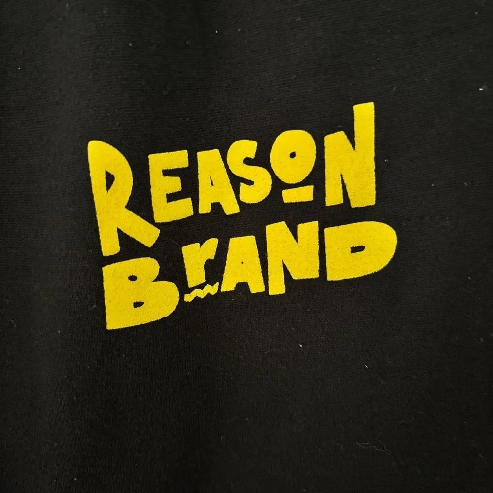 Reason Brand Graphic Jogger Sweatpants Streetwear Size M